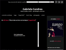 Tablet Screenshot of gabrielacondrea.com
